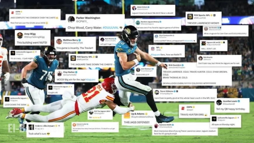 Jaguars’ Dominant Week 5 Victory Over Chiefs Ignites Social Media Buzz