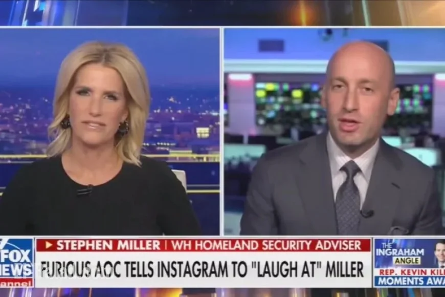 AOC Mocks Stephen Miller’s Height on Fox News, Calls Out Hypocrisy