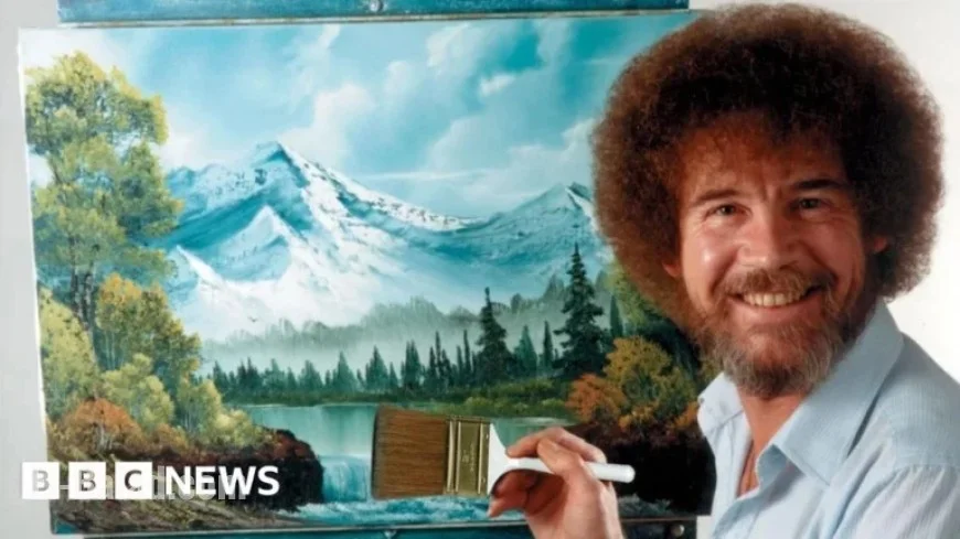Bob Ross Art Auction to Support US Public Broadcasting Funding