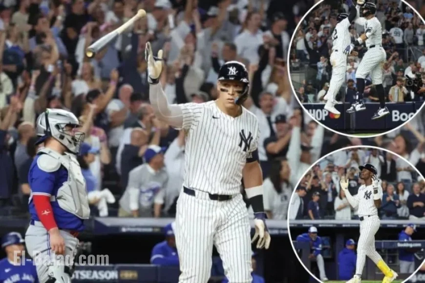 Aaron Judge Powers Yankees to ALDS Game 3 Victory Over Blue Jays