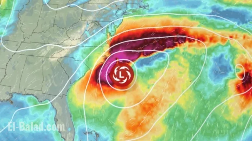Nor’easter to Bring Heavy Rain, Winds, and Coastal Flooding to East Coast