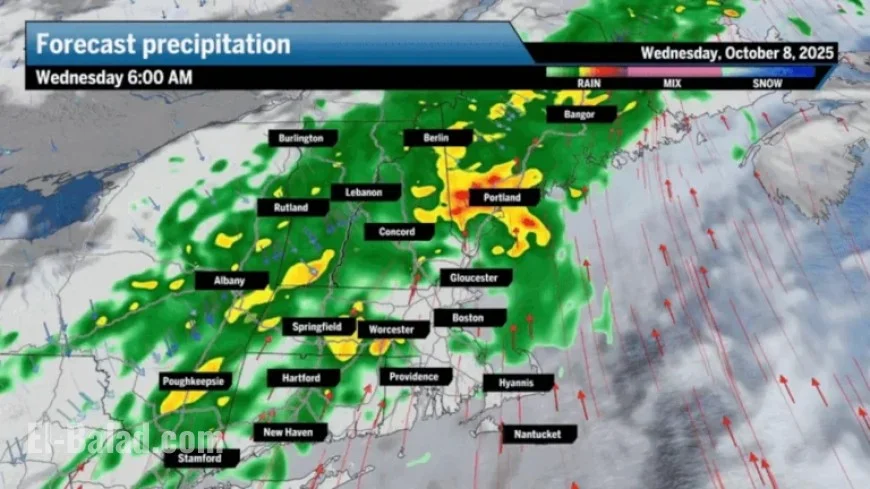 Wednesday Weather: Morning Rain and Afternoon Cooldown—Your Hourly Timeline
