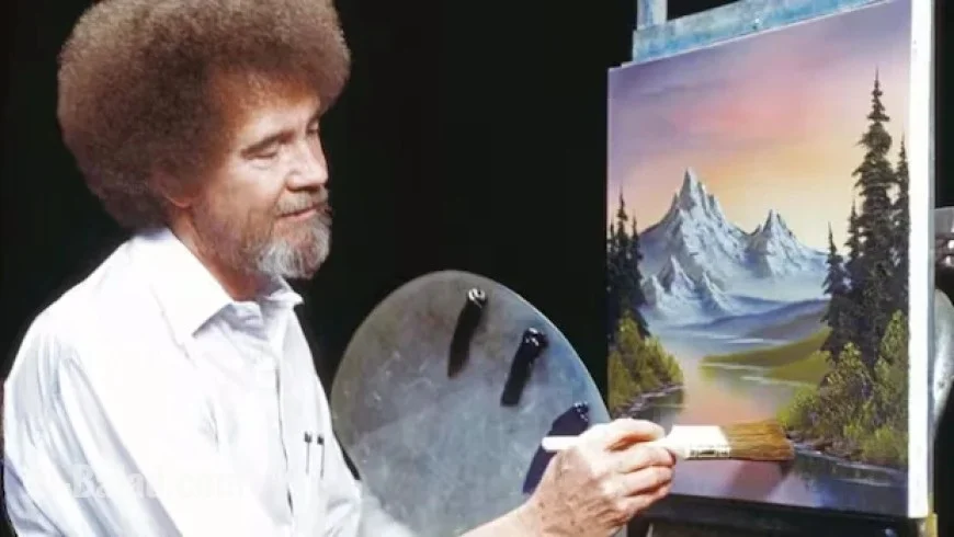 Bob Ross Paintings Auctioned to Benefit U.S. Public TV Stations
