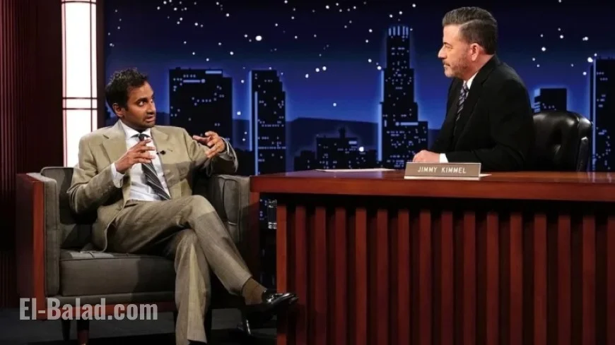 Jimmy Kimmel Confronts Aziz Ansari at Saudi Arabia Comedy Festival