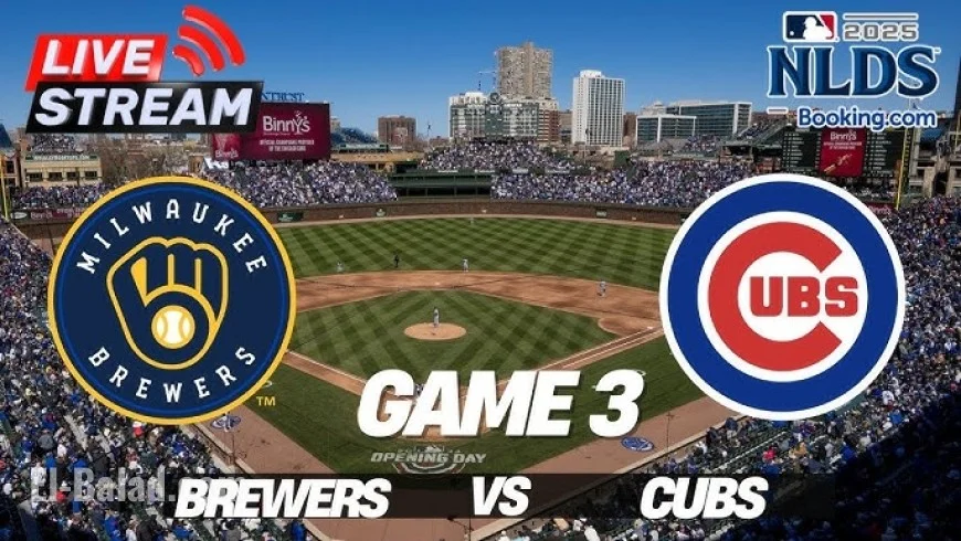 Where to Watch Milwaukee Brewers vs Chicago Cubs: Full TV Schedule, Streaming Options, and Game 3 Details