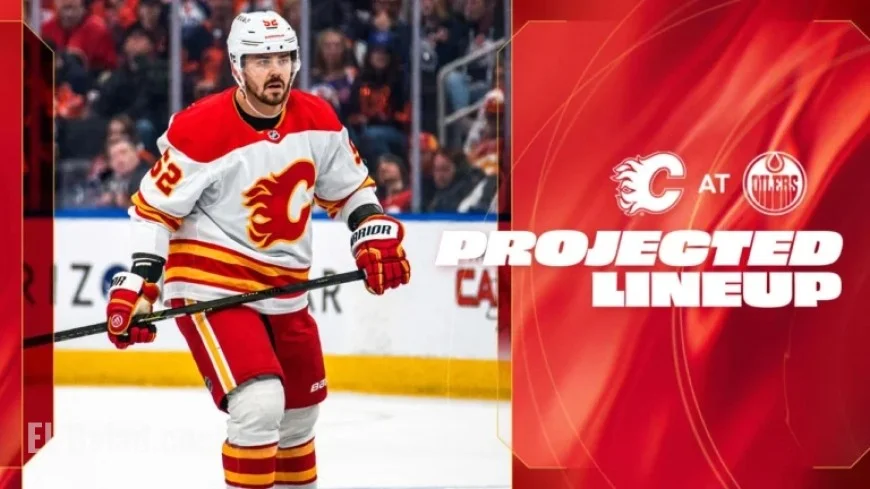 Flames vs Oilers: Predicted Starting Lineups Revealed