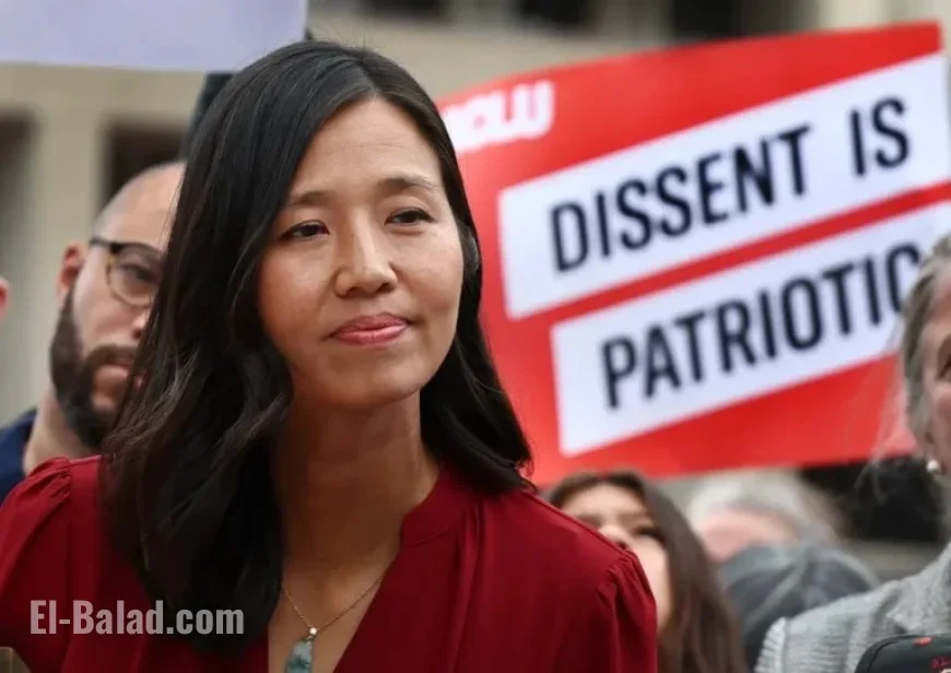 Boston Mayor Wu Leads ‘No Kings’ Protest in Sanctuary Dispute with Feds