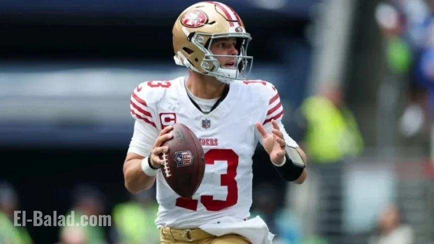 49ers’ Brock Purdy Absent from Practice; Mac Jones Likely to Start