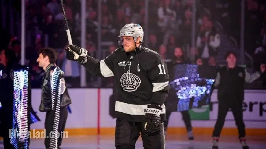 Kings Fans Give Kopitar a Roaring Ovation at Final Home Opener