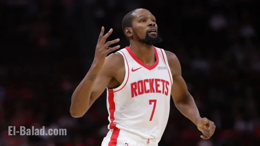 Kevin Durant Shines: 5 Key Insights from Rockets Debut