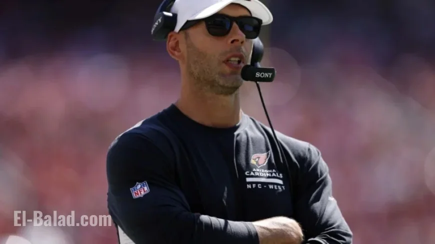 Cardinals Coach Gannon Fined $100K for Sideline Incident, Say AP Sources