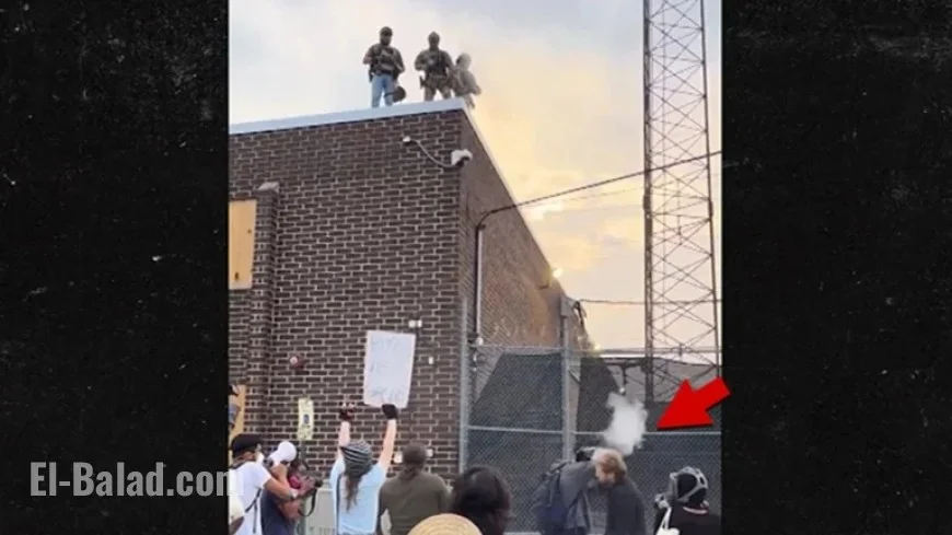ICE Agents Caught on Video Shooting Chicago Priest with Pepper Ball