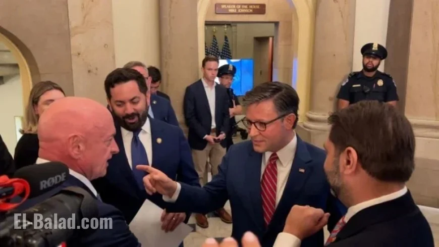 Democratic Senators Clash with Speaker Johnson on Grijalva Swearing-In, Shutdown Plan