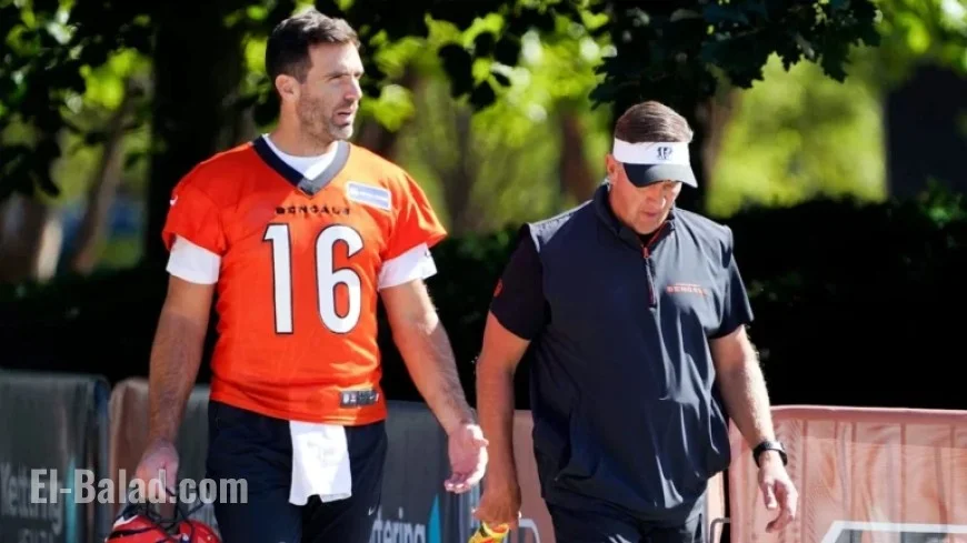 Joe Flacco Studies Bengals Playbook Before Arriving as New QB