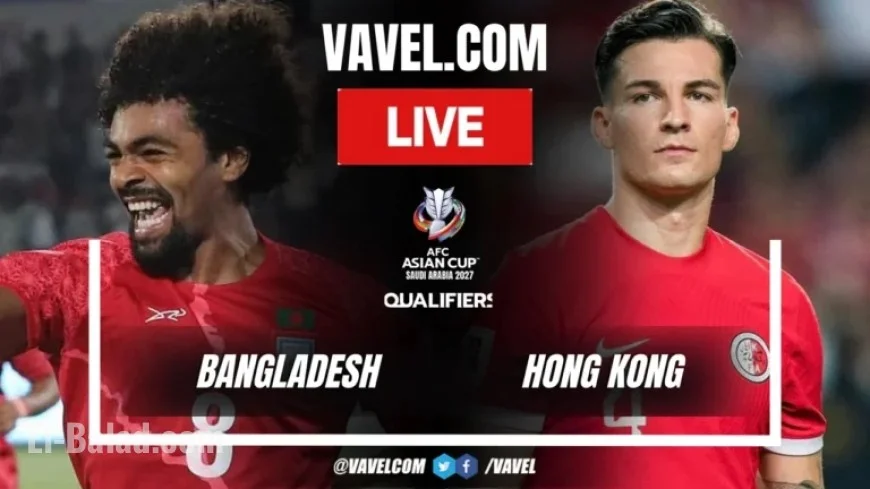 Bangladesh vs Hong Kong: Live Score Updates as Hosts Equalize (1-1)