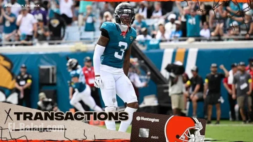 Browns Secure CB Tyson Campbell Trade from Jaguars