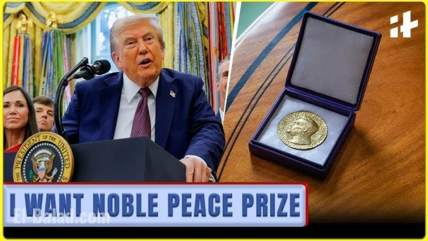 Trump Nobel Peace Prize buzz intensifies as Gaza plan advances and odds surge ahead of Friday’s announcement