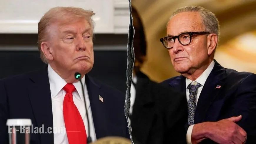 White House Criticizes Schumer’s Comments on Government Shutdown Benefits for Democrats