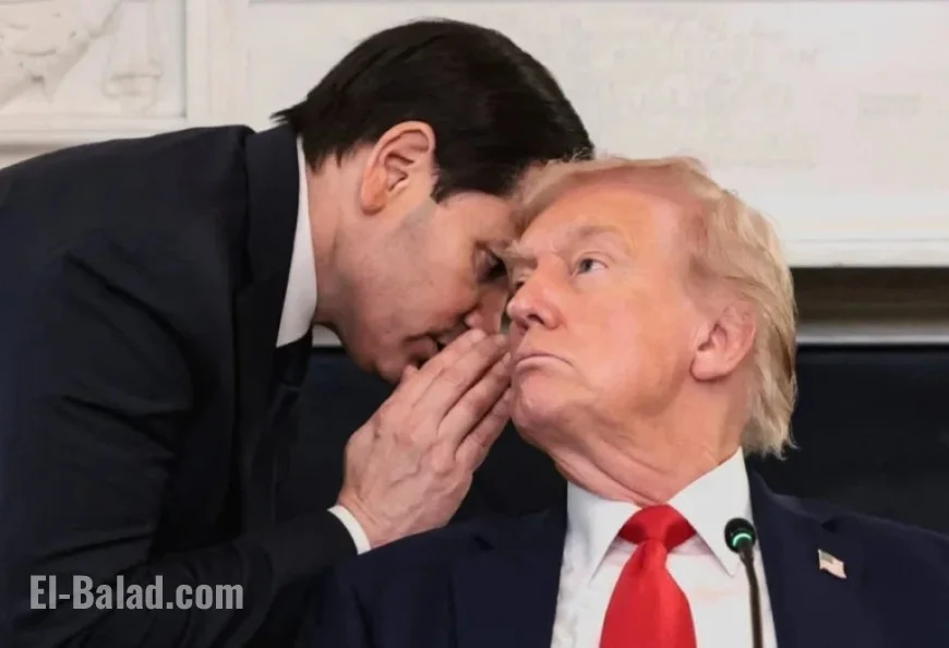 Rubio Delivers Urgent Note to Trump on Middle East Peace at Antifa Roundtable