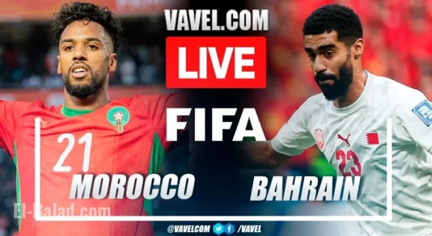 Morocco vs Bahrain: Live Score Updates from Friendly Match