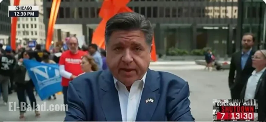 Trump Claims Pritzker Belongs in Jail; Illinois Governor Challenges: ‘Come Get Me’