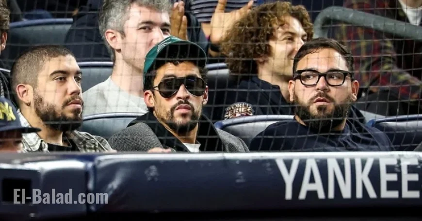 Bad Bunny Catches Foul Ball at Yankees Playoff Game