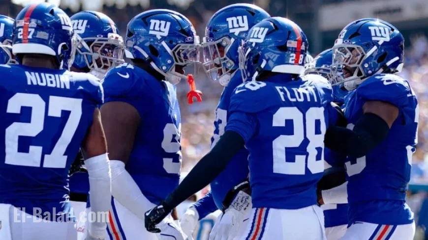 Giants Unveil Unofficial Depth Chart for Thursday Night Football