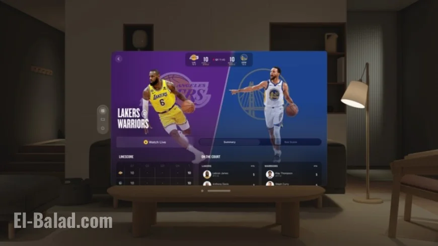 Spectrum Unveils Streaming App Store, Streams Lakers Games on Apple Vision Pro