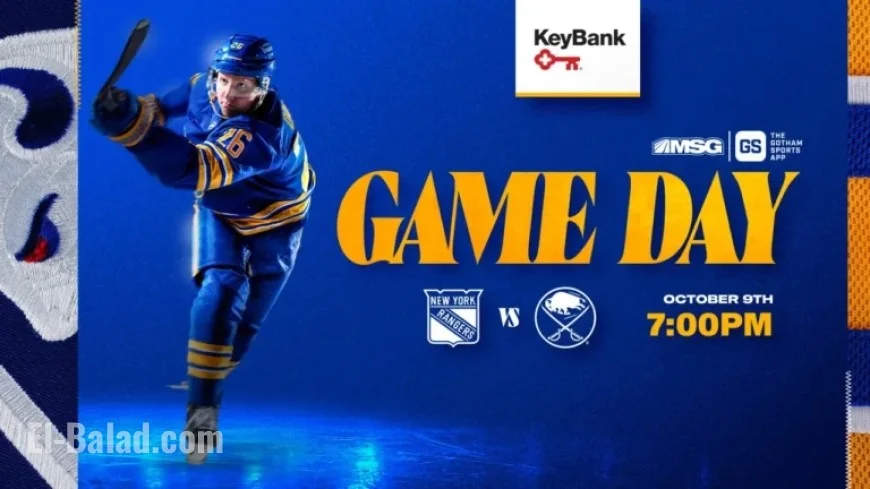 Sabres vs. Rangers: Watch Live, Lineup Insights, and Key Storylines