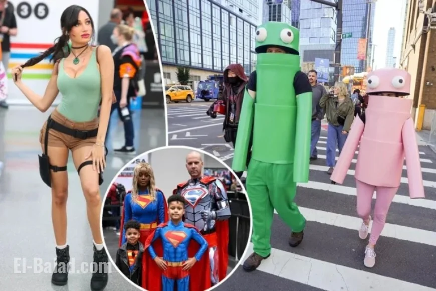 Top Outfits Shine as NYC Comic Con Transforms Javits Center