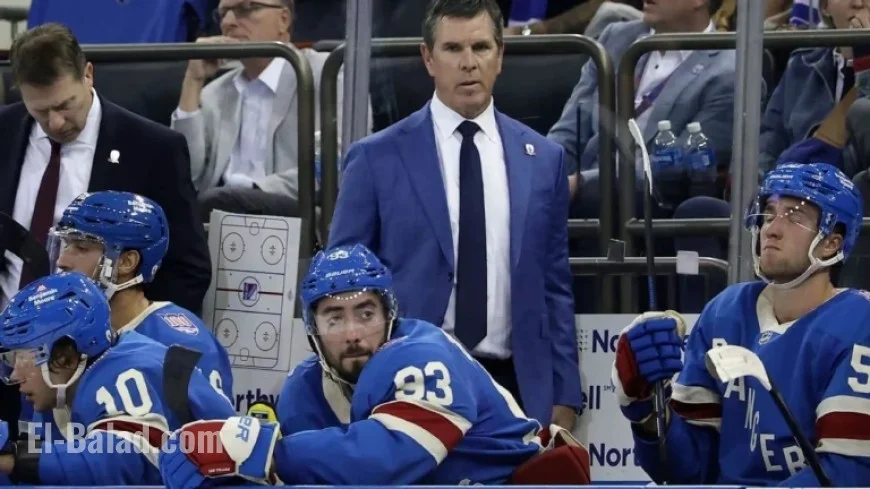 Penguins Spoil Sullivan’s Debut as Rangers Coach