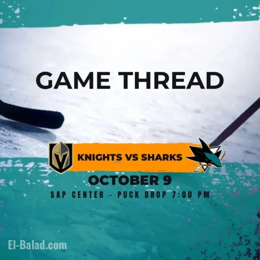 Golden Knights vs. Sharks: Game 1 Preview, Lineups, and Viewing Guide