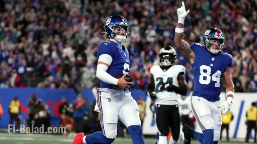 NFL Week 6 Highlights: Giants vs. Eagles Showdown