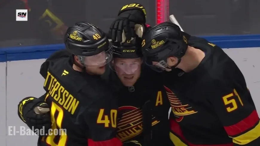 Boeser Scores Stunning Goal Top Shelf