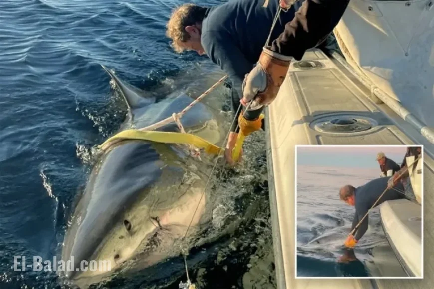 Massive Great White Shark Surfaces Off Canada, Feasts on Seals