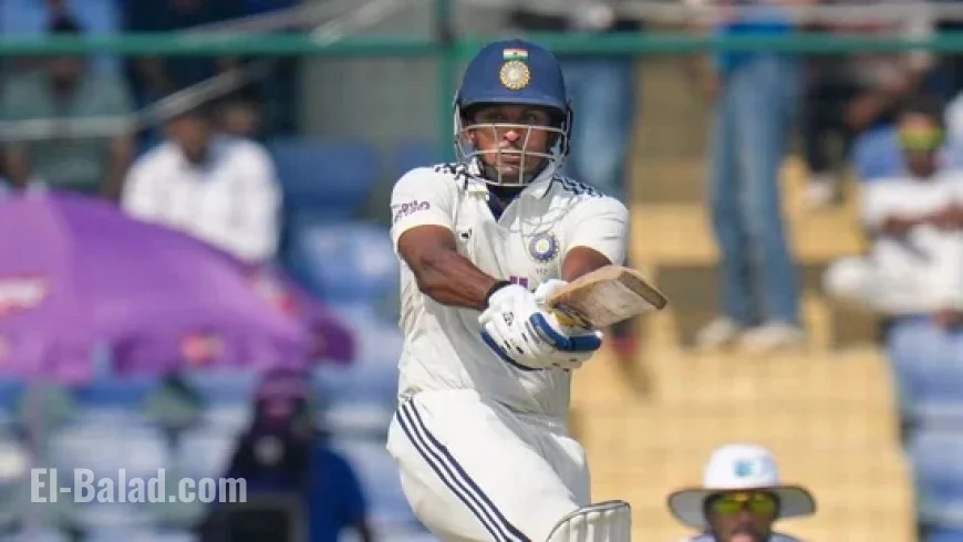 Sai Sudharsan Falls Short of Maiden Century in IND vs WI Test