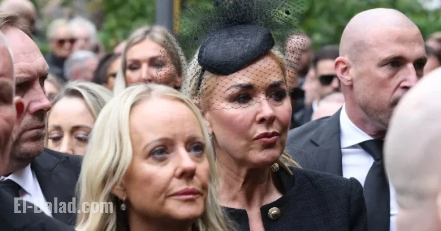 Claire Sweeney Tearfully Mourns at Ricky Hatton’s Funeral with Heartfelt Message