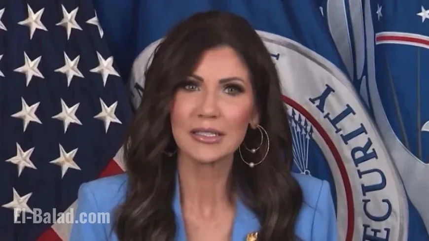 Kristi Noem Blames Democrats for Shutdown in TSA Video Nationwide