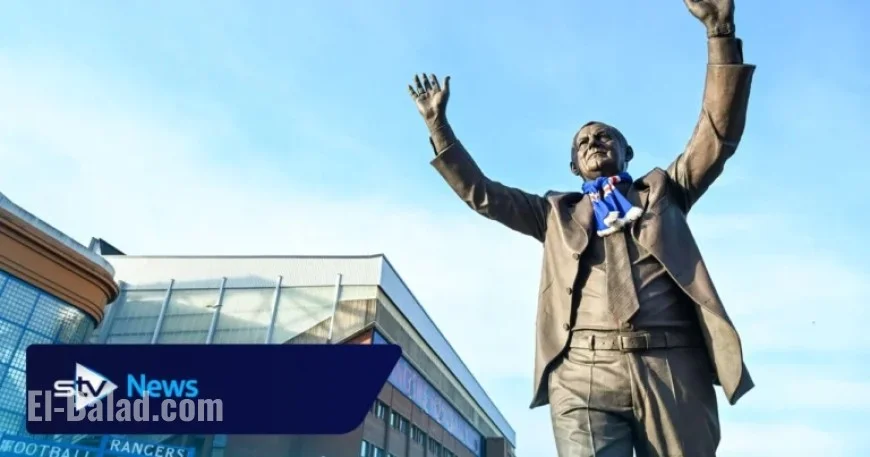 Police Investigate Walter Smith Statue Fire Outside Ibrox Stadium