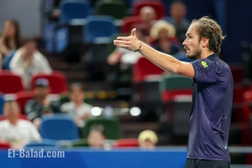 Medvedev Criticizes Umpire, Mentions Nadal in Tien Match Remarks