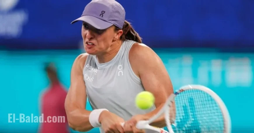 Iga Świątek Dominates Wuhan Semifinal in Just One Hour
