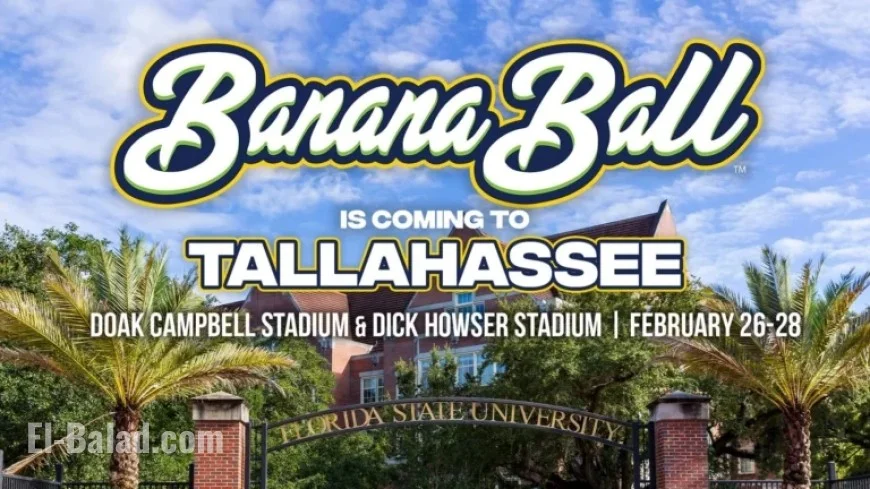 Savannah Bananas Launch 2026 World Tour in Tallahassee