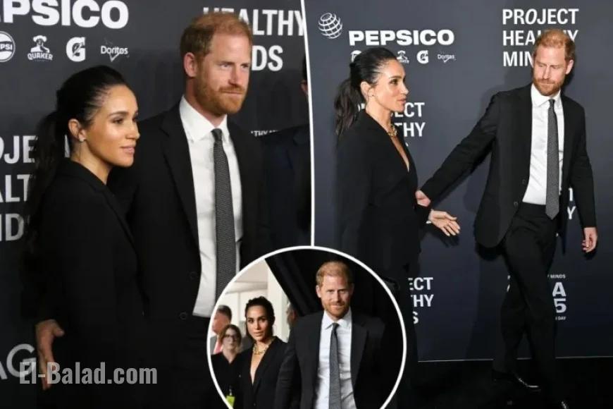 Prince Harry Playfully Embraces Meghan Markle on Red Carpet Event