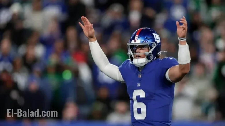 Jaxson Dart Joins Mahomes, Lamar in Historic Giants Victory Over Eagles