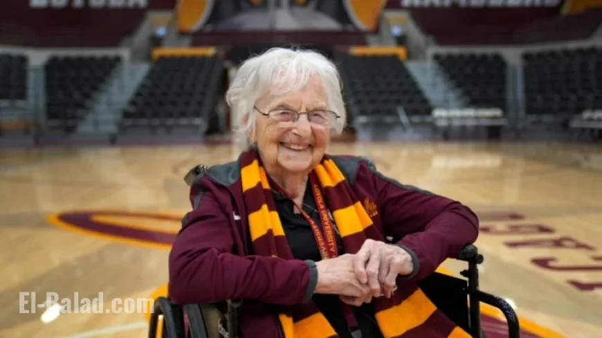 Loyola Chicago’s Beloved Chaplain Sister Jean Dolores Schmidt Passes at 106