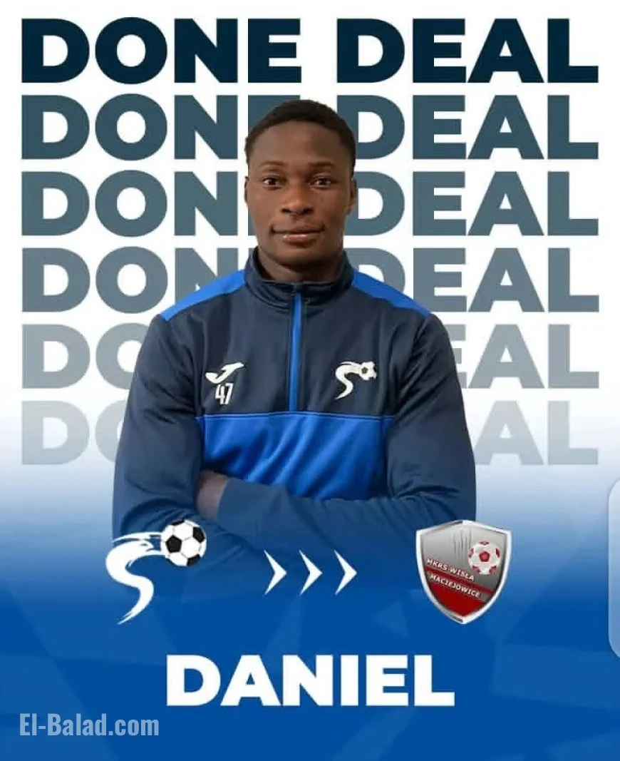 Nigerian Talent Daniel Inks First Pro Contract with Wisła Maciejowice FC