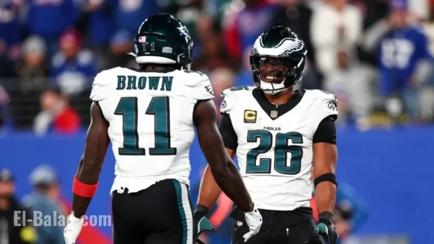 A.J. Brown Clarifies His “I Don’t Recall” Comment on Hurts, Barkley Meeting