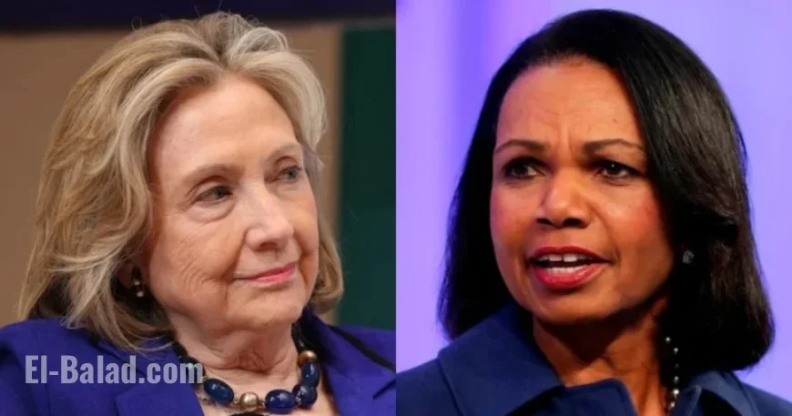 Clinton and Rice Weigh In on Trump’s Israel-Hamas Peace Deal