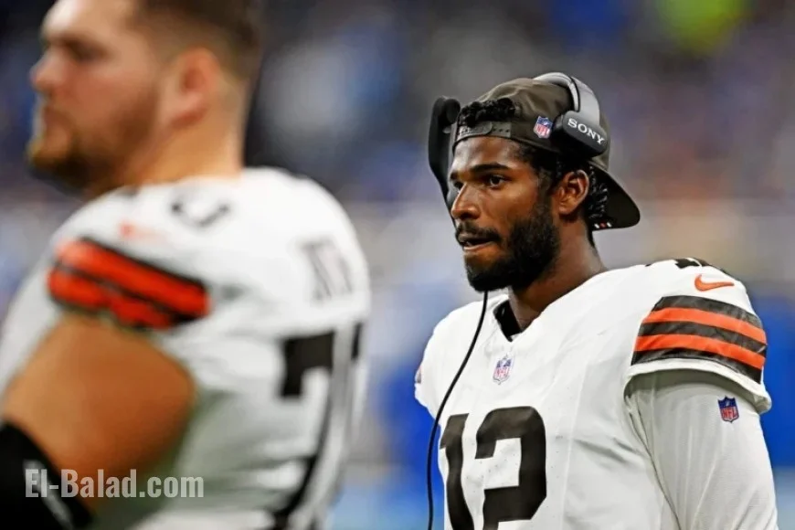 Browns Promote Shedeur Sanders to No. 2 QB for Steelers Clash