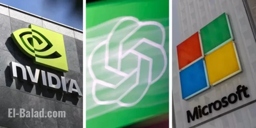 Chart Highlights AI’s ‘Circular Financing’ by Nvidia, Microsoft, OpenAI